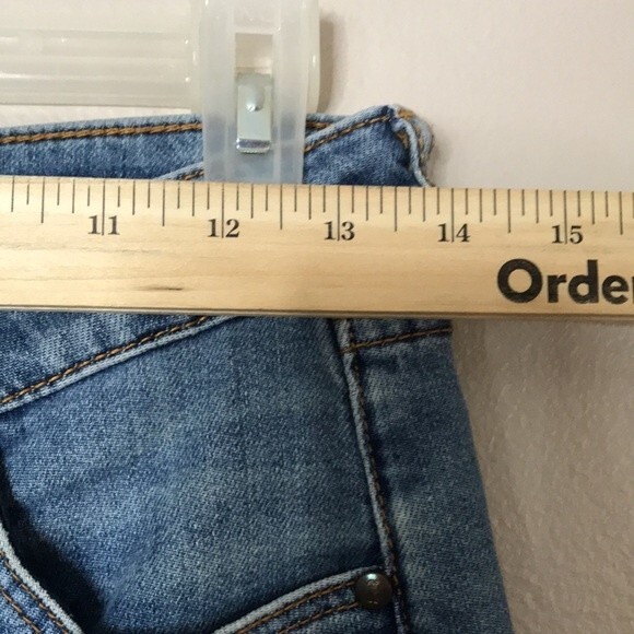 Pilcro and the letterpress ladies cropped raw hem jeans size 28 - Picture 6 of 12